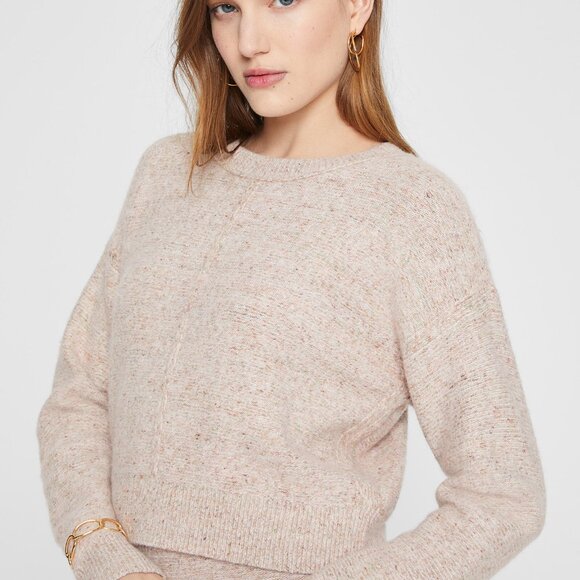 Club Monaco Tweed Crew Sweater - Picture 1 of 3